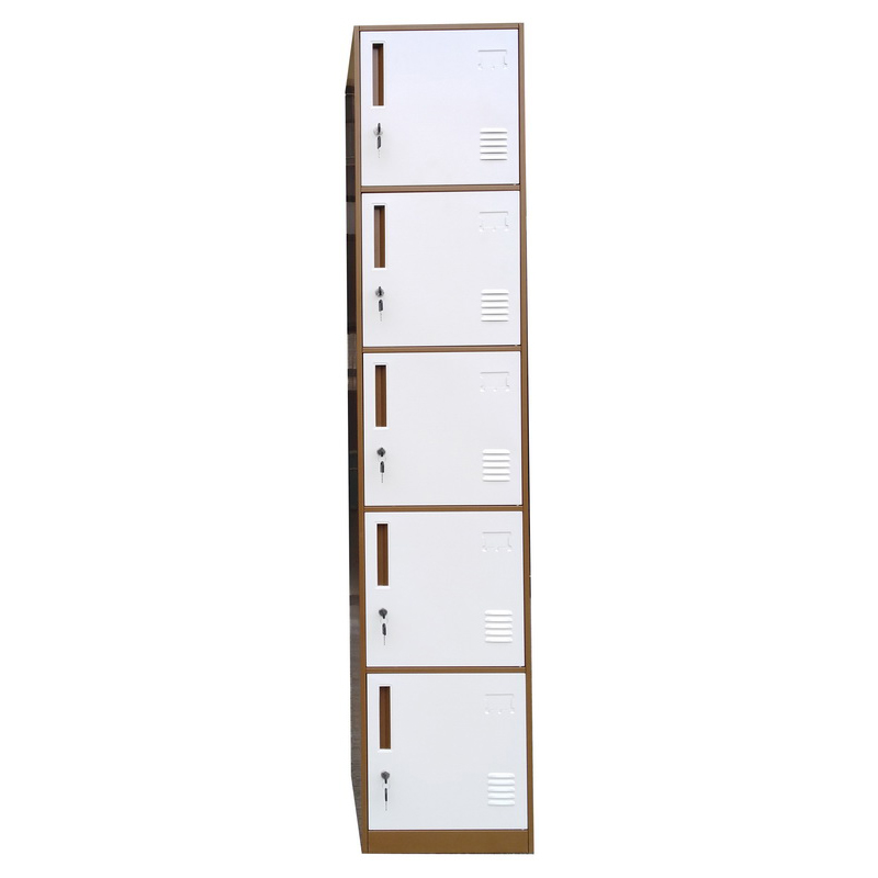 factory low price Four Drawer Metal File Cabinet - HG-B034 Amazon top seller Assembled cabinet staff locker 5 door single tier locker metal locker 5 doors horizontal locker – Hongguang