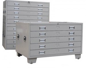 HG-018 5 Drawer Steel Storage Cabinet folslein laske Plan Chest