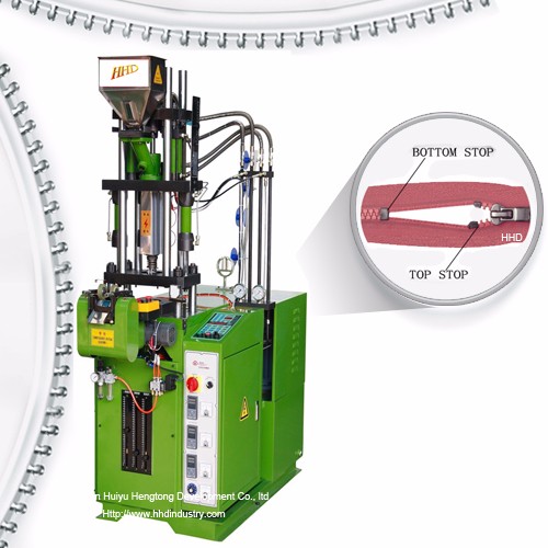 Автоматична инжекционна машина със затворен край на пластмасов цип
