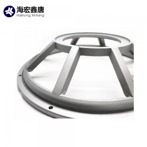 China aluminum die casting led lamp shade light base