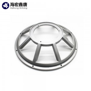 China aluminium die casting led lamp shade light base