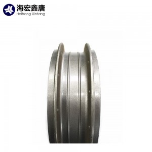 Aluminum die casting motor wheel hub para sa de-kuryenteng sasakyan