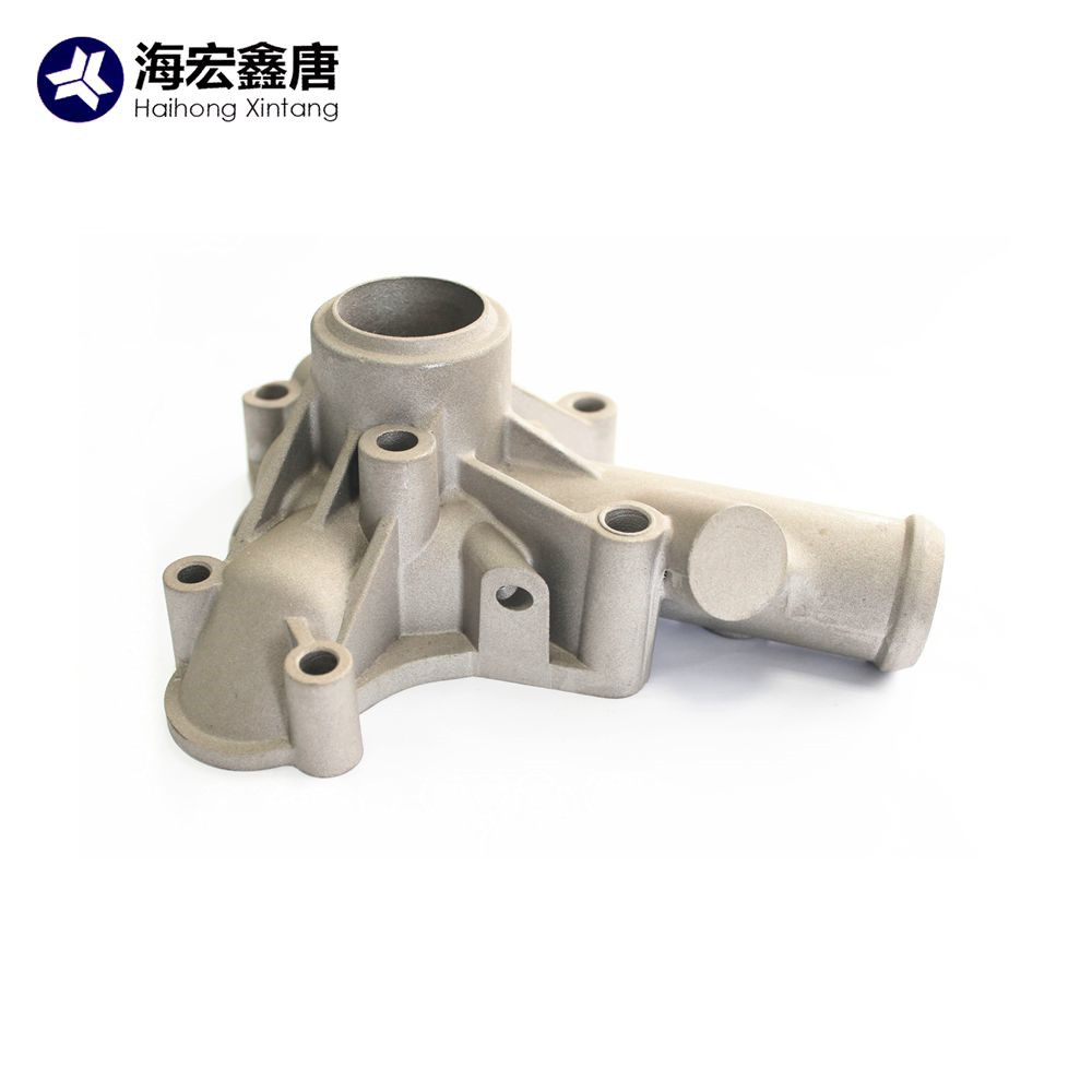 Trending Products Kicker Motor Mount - Customized high precision casting aluminium casting for auto water pump – Haihong detail pictures