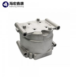CNC maŝinanta OEM servo aluminio elektra motoro loĝejo
