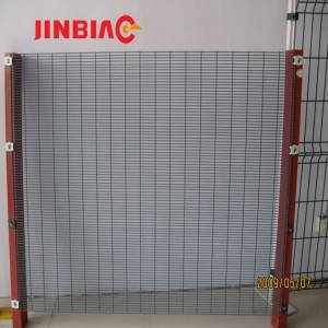 Powder Coat HDG Weld Mesh 358 Anti Climb Security Fence for Airport