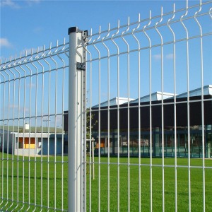 Original Factory China High Quality 3D Curved PVC Coated Triangle Bending Welded Wire Mesh Fence for Garden