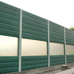 Factory Promotional Diamond Wire Mesh Fence - Railway acoustic barrier – Jinbiao