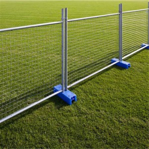 Factory Promotional China Movable PVC Coated 6ftx10FT Canada Temporary Fence
