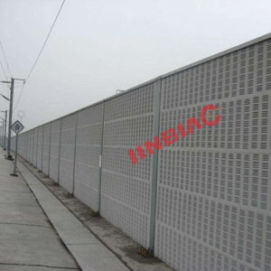 Cement noise barriers