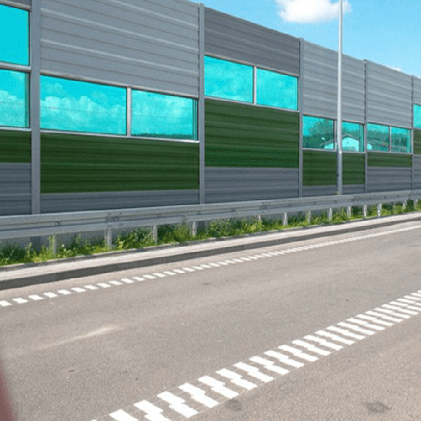 18 Years Factory Highway Noise Barrier - FRP Soundproofing Fence LRM – Jinbiao