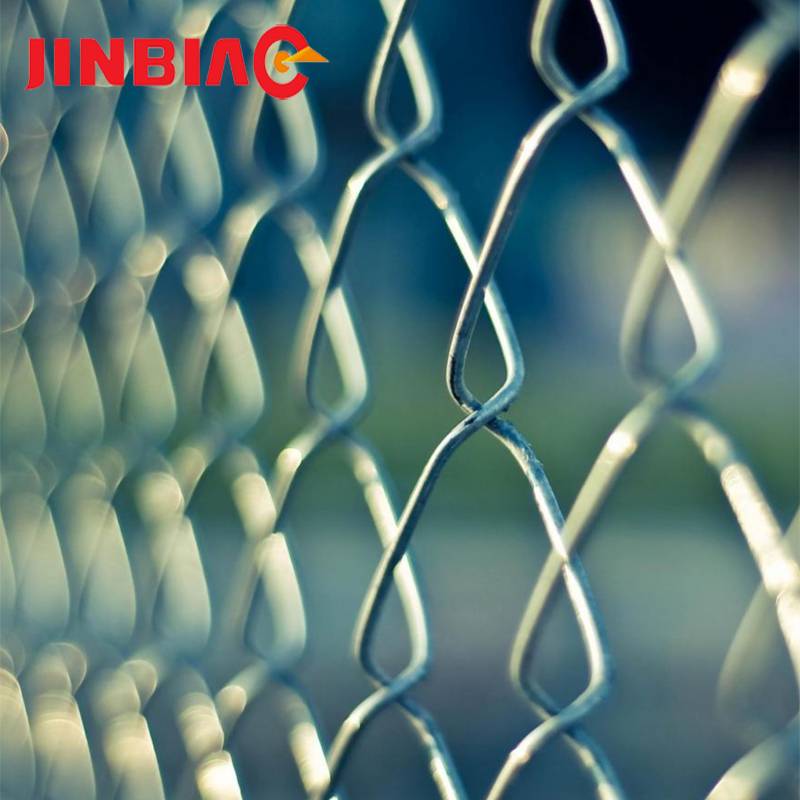 Factory Price For Temporary Fence - Manufacturer 6 Foot Hot Dip Galvanized Screen Used Chain Link Fence For Sale – Jinbiao