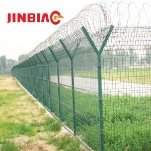 Cheap galvanized airport security fence