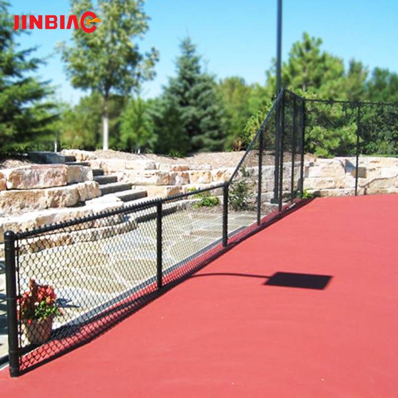 Big discounting Steel Geogrid - factory sale chain link fence – Jinbiao