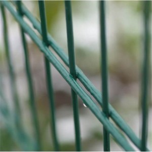 Factory made hot-sale China PVC Coated Double Wire Galvanized Mesh Fencing