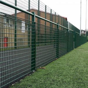 OEM Manufacturer China Boundry Wall Powder Coated Galvanized Welded Double Wire Mesh Fence