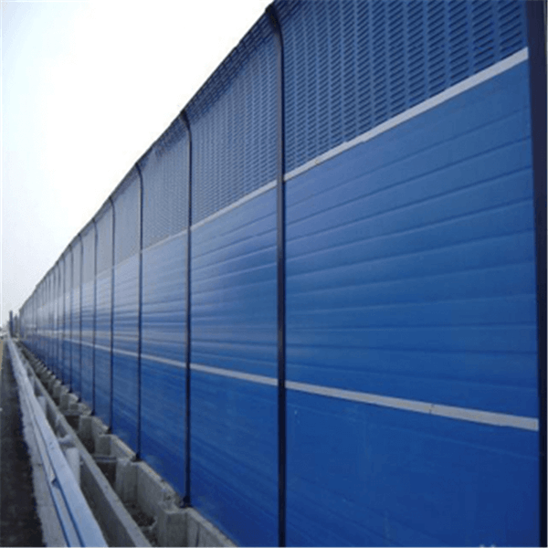 18 Years Factory Railway Noise Reduction Barrier - Highway acoustic barrier – Jinbiao