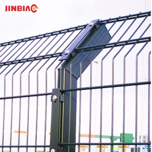 China Supplier China Spray Coated Practical 3D Welded Triangle Bending Fence Panel