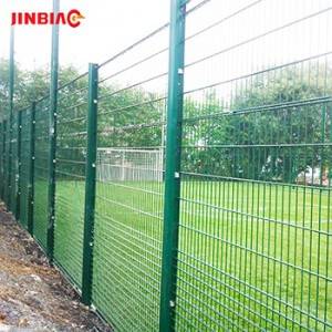 Original Factory China 6FT Green Vinyl Coated Welded Wire Mesh Panels Double Wire Mesh Fence for Sale