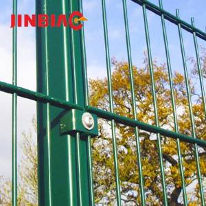 Prezzo di fabbrica doppia asta stuoia verniciata a polvere doppia recinzione recinzione a doppio filo