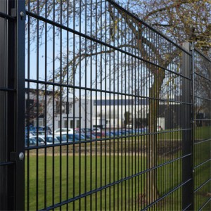 Wholesale Price China Building Iron Road 2D Welded Fence Double Wire Fence
