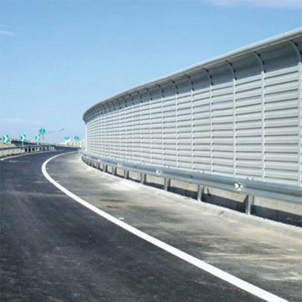 Popular Design for Roll Top Welded Mesh Panel Fence - Landscape colorful acoustic barrier – Jinbiao