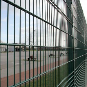 Fast delivery China PVC Coated Double Wire Fence Panel 8/6/8 mm