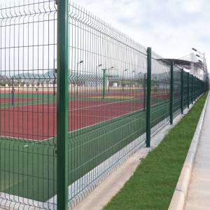 Metal Frame Material Welded Wire Mesh Garden Fence