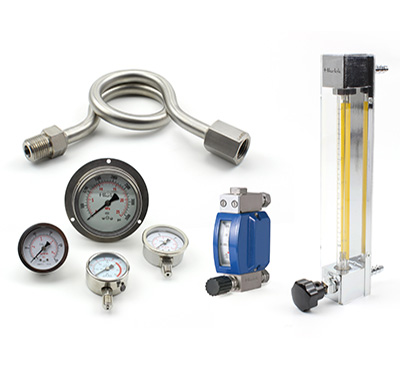 Pressure Gauges, Variable Area and Syphons