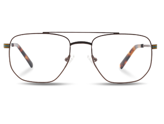 पुरुषों के लिए विशेष धातु का चश्मा