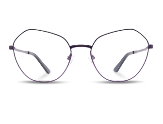 Dámské speciální kovové brýle ve tvaru motýlích očí