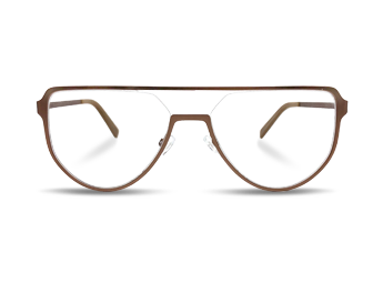 Unisex Metal Glasses