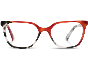 Färgglada optiska glasögon för kvinnor