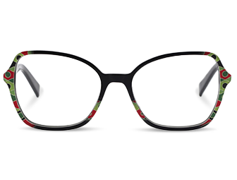 Gafas ópticas con forma de bolboreta de moda