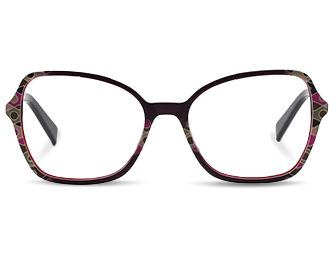Gafas ópticas con forma de bolboreta de moda