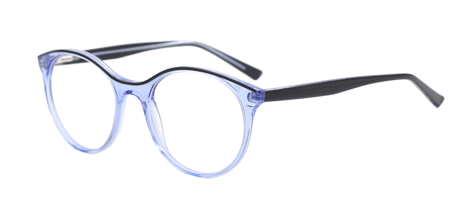 Runda Acetate optiska glasögonbågar