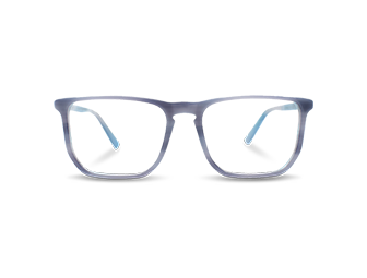 Био ацетат Мъжки очила с естествен цвят и квадратна форма на очите