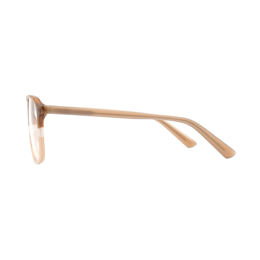 Óculos masculinos de acetato quadrado superdimensionado, minimalista, tipo nórdico