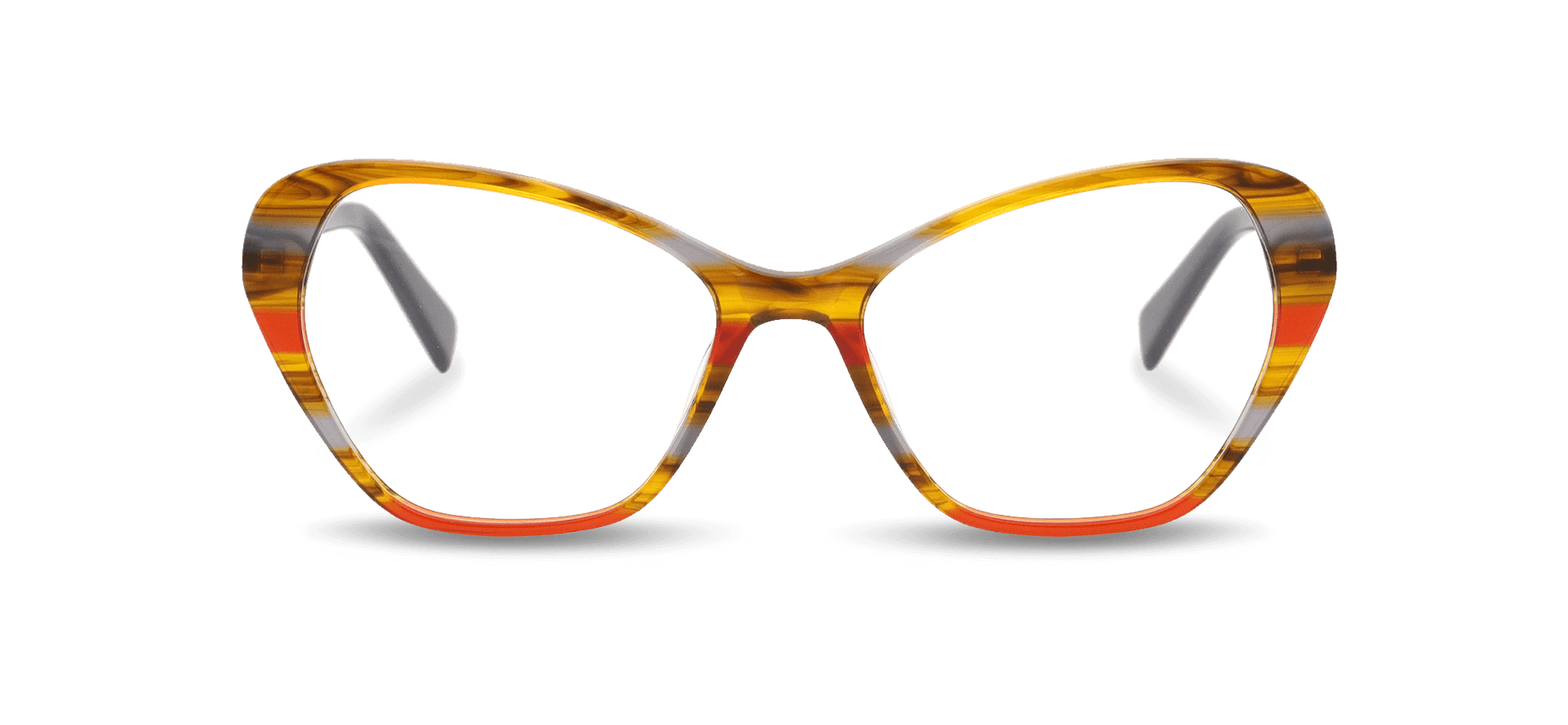 Kacamata bacaan warna-warni