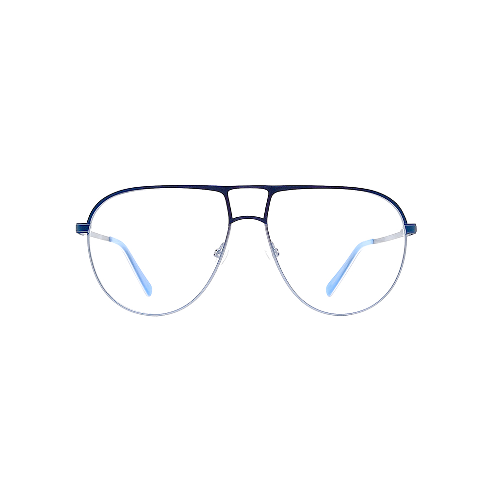 Unisex Pilot Eye Shape Metal Anti Blue Light Glasses Featured Image