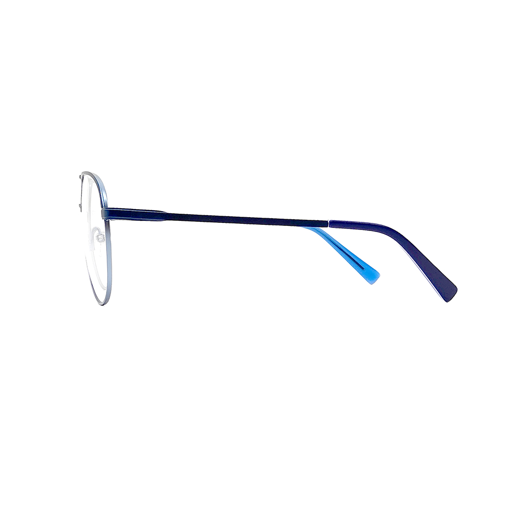 Unisex Pilot Eye Shape Metal Anti Blue Light Glasses