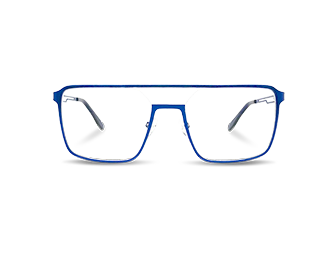 მამაკაცის უახლესი ოპტიკური კვადრატული თვალის ფორმის Supra Fashion მეტალის სათვალეები