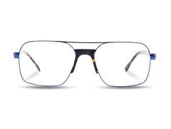 Men' Pilot Style Rectangle Optical Glasses Frame 