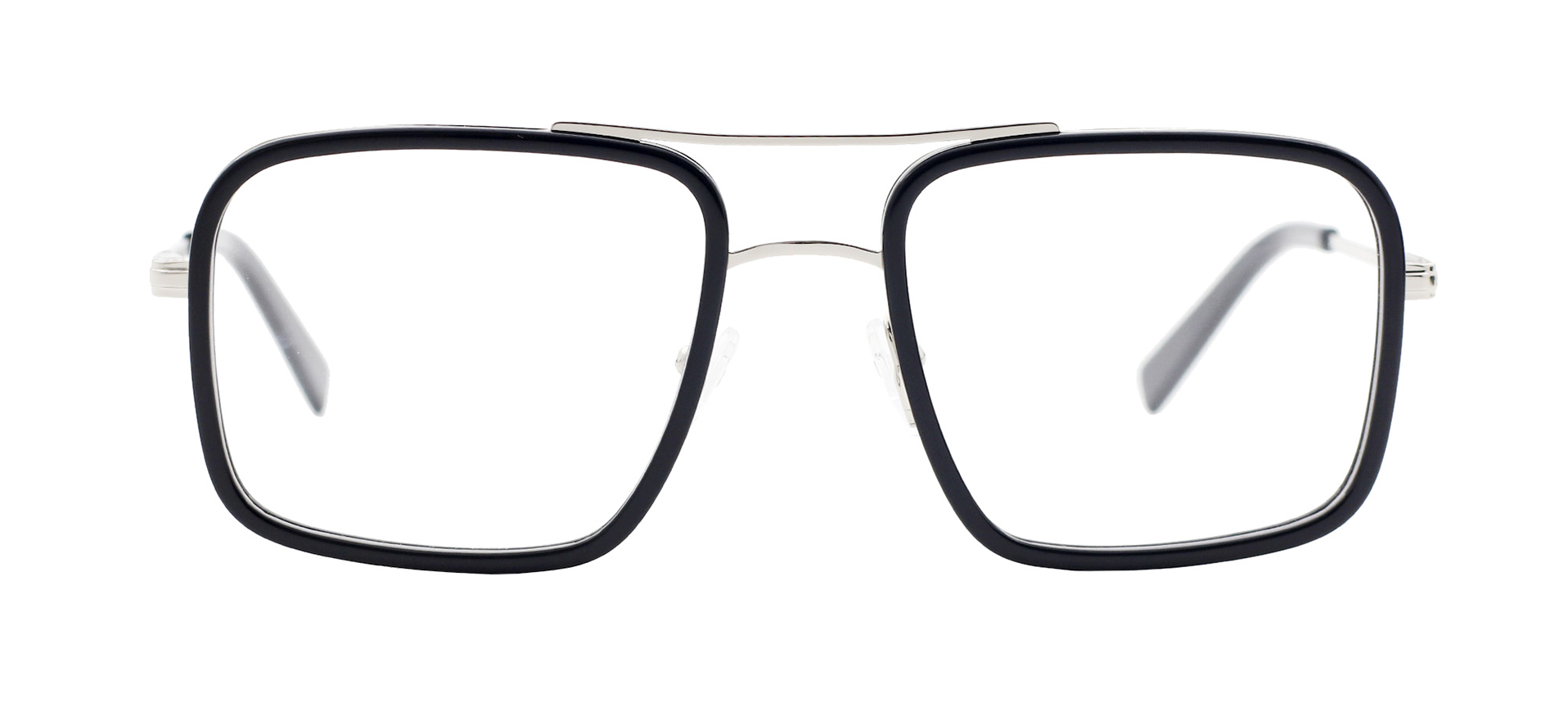 Fyrkantig optisk glasögonbåge