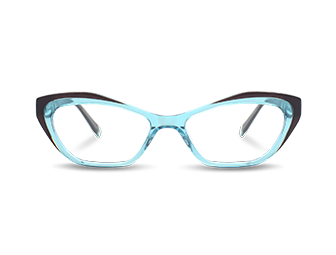 मादी विंटेज मांजर डोळा आकार एसीटेट चष्मा