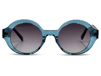 Women's round sunglasses