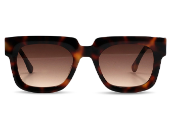 Klassiska tjocka solglasögon för män