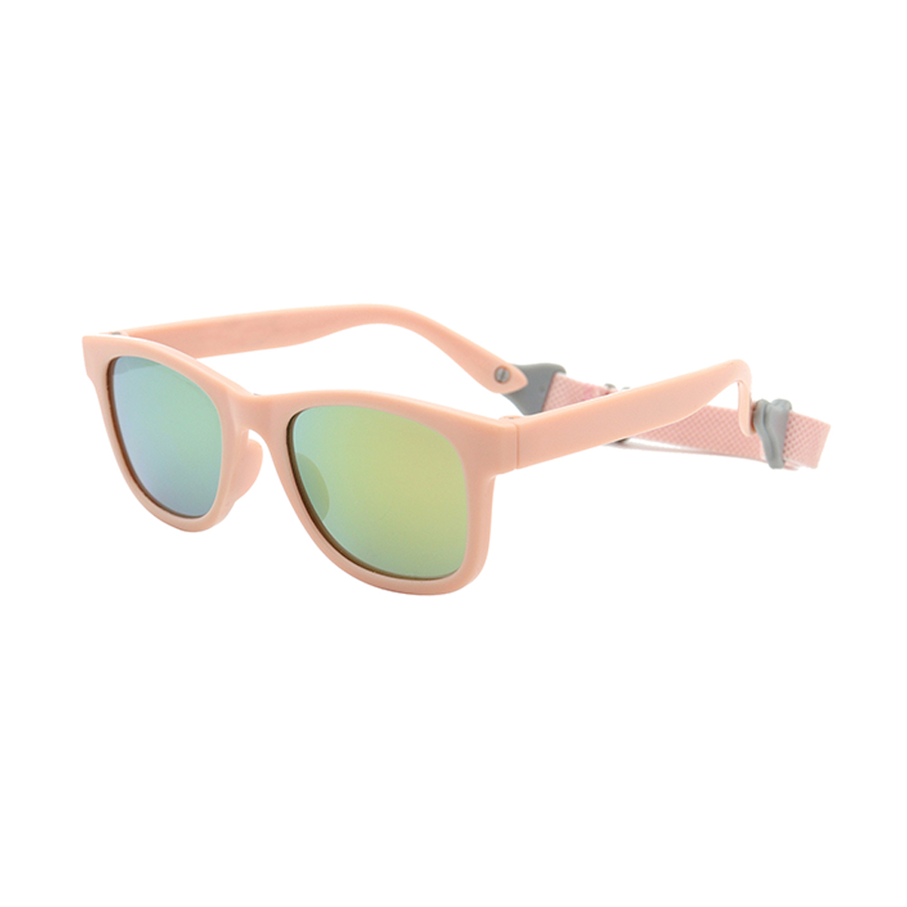 Kids wayfare plastic sunglasses with strap flexible