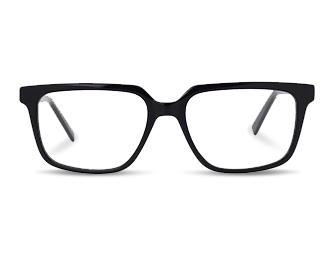 Acetate front and metal temple fashion glasses