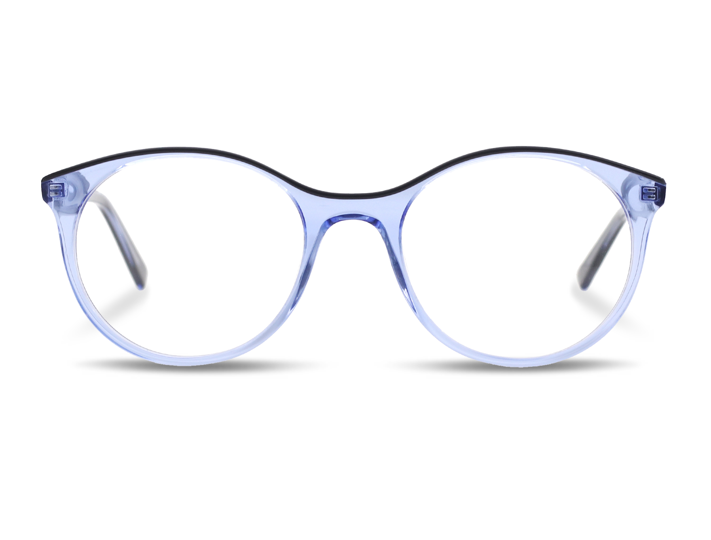 Bingkai Cermin Mata Optik Asetat Bulat