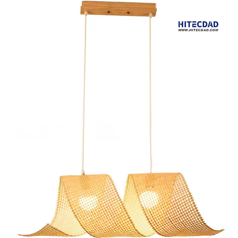 Handmade Bamboo Woven Hanging Pendant Lamp